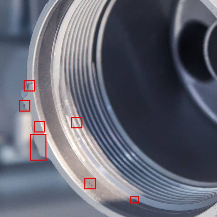 Machine Vision Methoden, Prüfung, Strukturen, Oberflächen, Spanerkennung, Poren