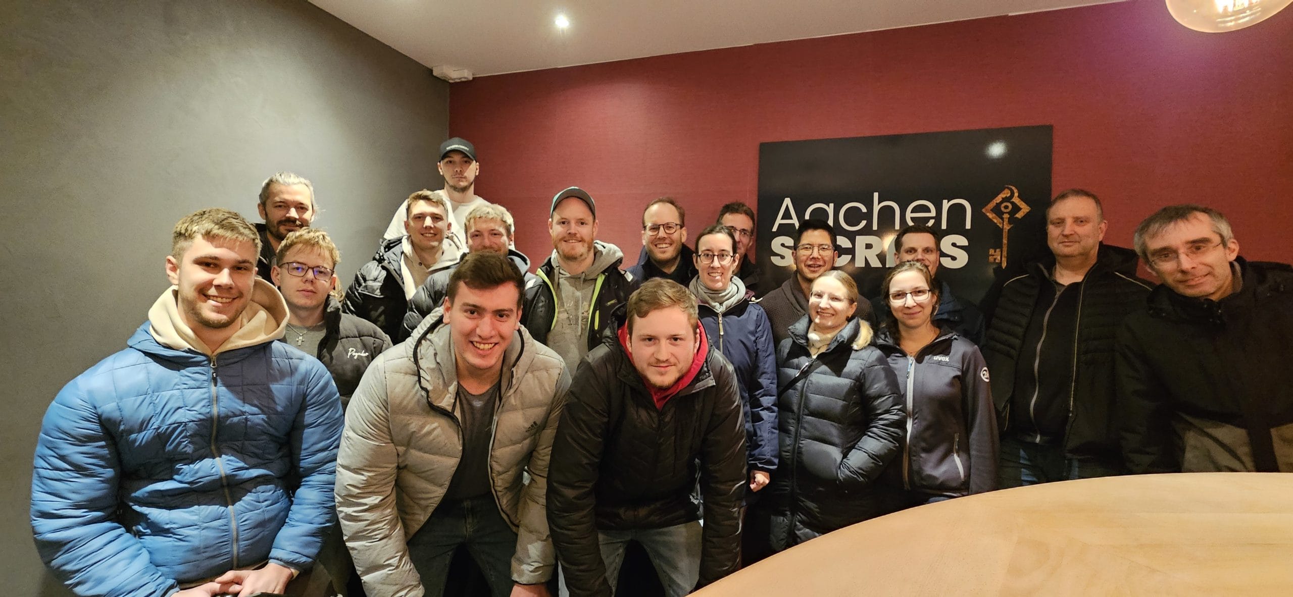 Gruppenfoto Aachen Secrets