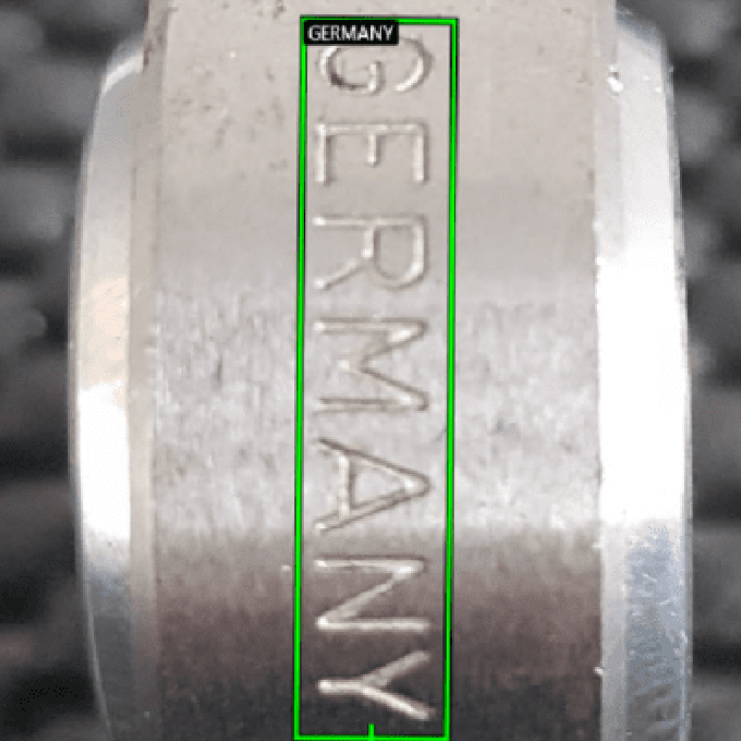 carré en aluminium gaufré