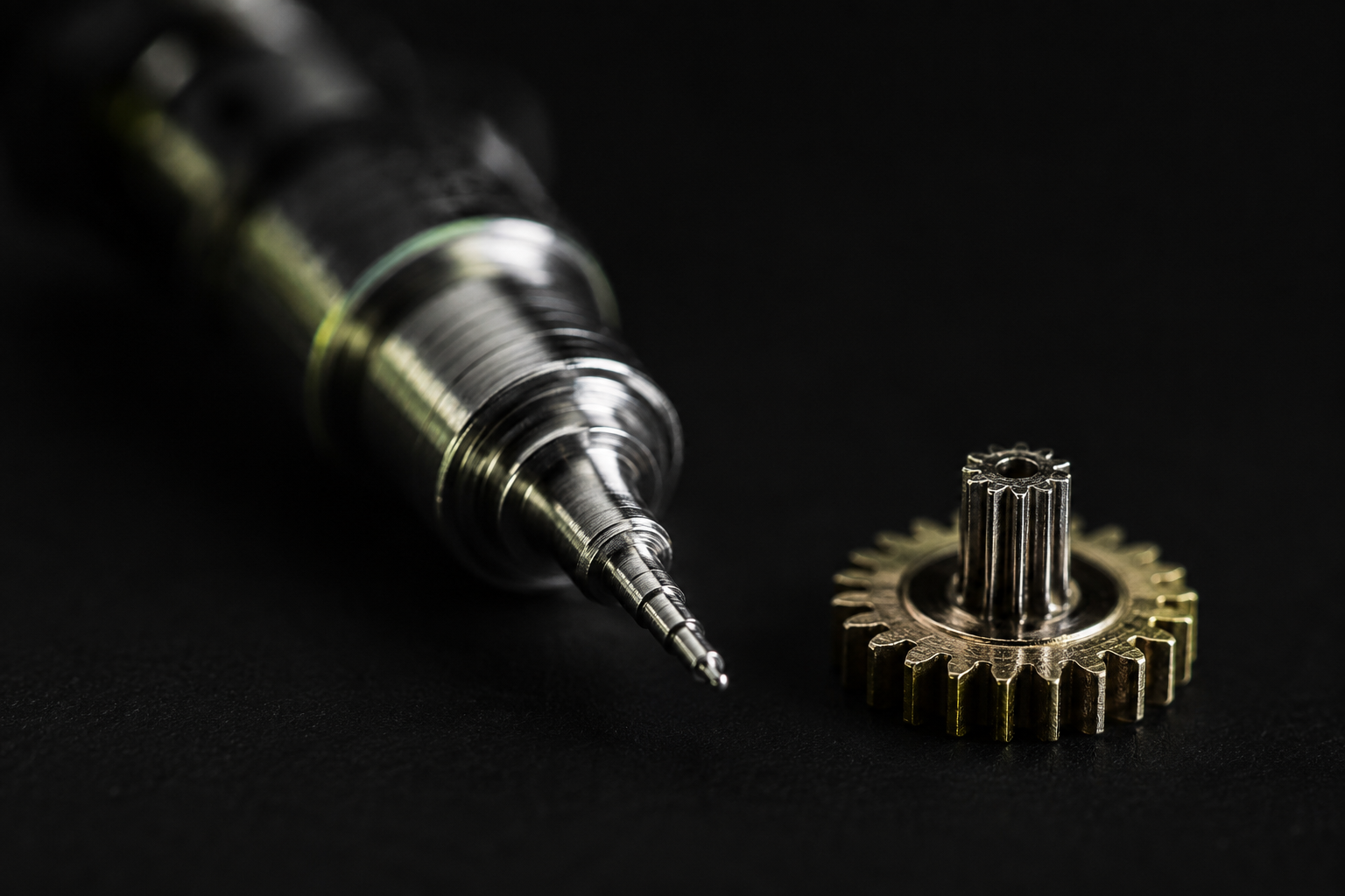 Uhren & Feinmechanik – anonyme Detailaufnahme